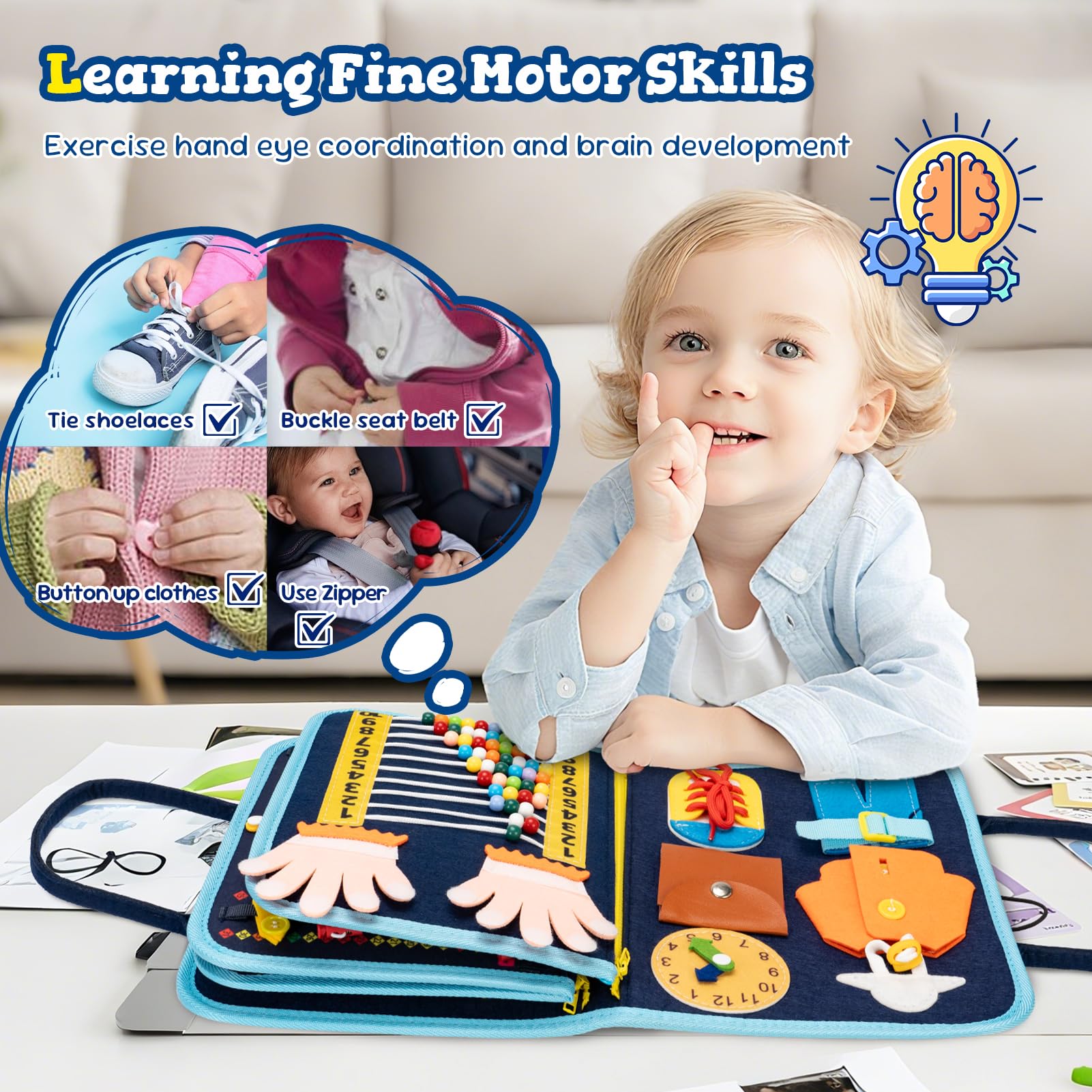 Lercaii color and numbers panels support early learning through play.