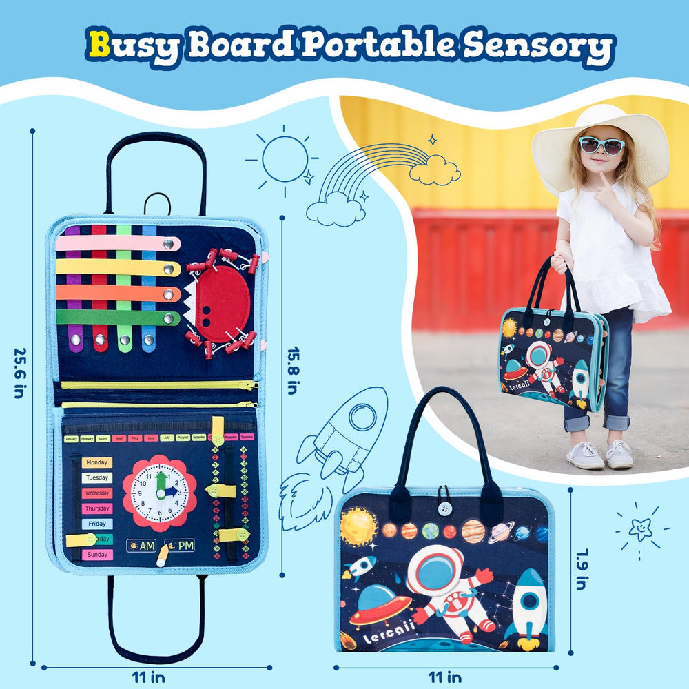 Lercaii velcro-secured pieces stay in place for reusable play.