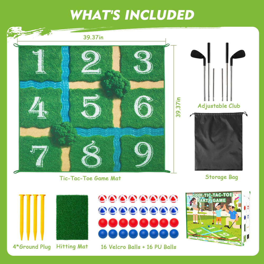 Lerine obstacle-filled mat with rivers, bushes, and sand traps