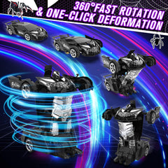 LERJIAUS transform button RC car highlighting easy mode changes for kids