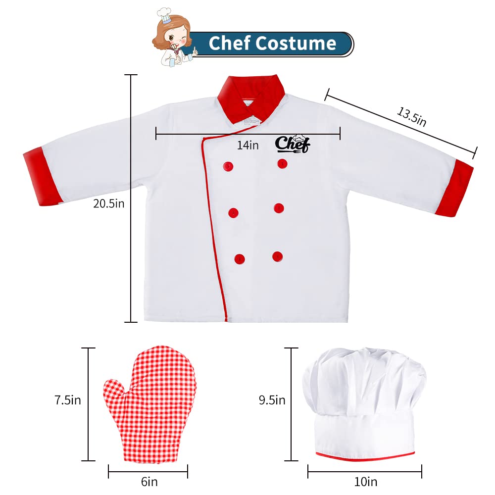 Lesheng space kids gloves, safe hand protection during kitchen pretend play.