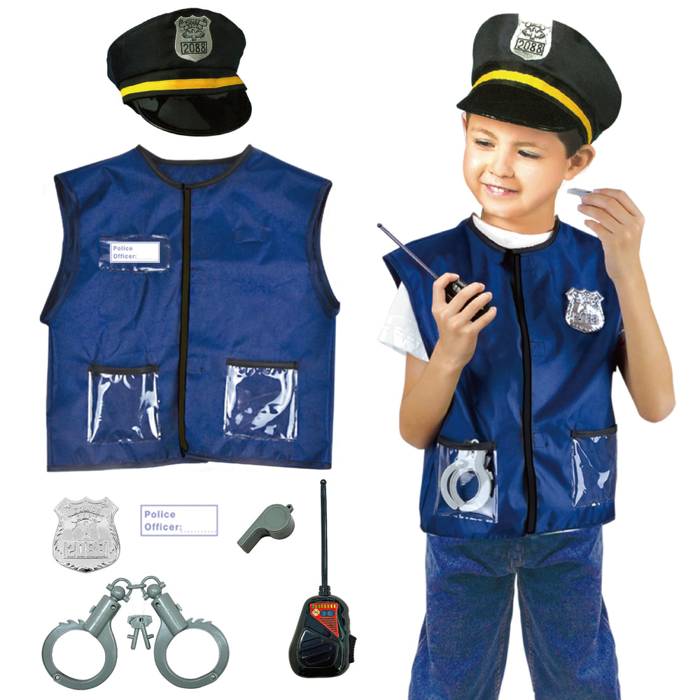Lesheng Space construction worker costume supports hands-on play and pretend projects.
