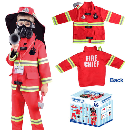 Lesheng Space firefighter costume hat, stylish and comfortable pretend play accessory.