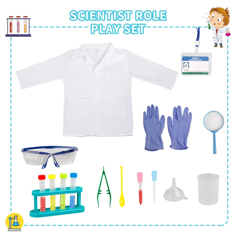 Lesheng space name badge for authentic scientist role play