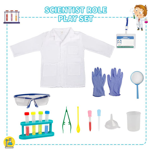 Lesheng space name badge for authentic scientist role play