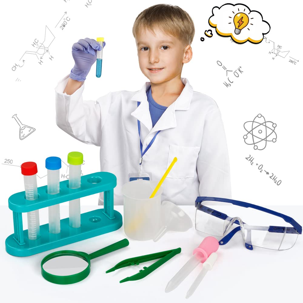 Lesheng space tweezers and gloves completing the kid scientist look
