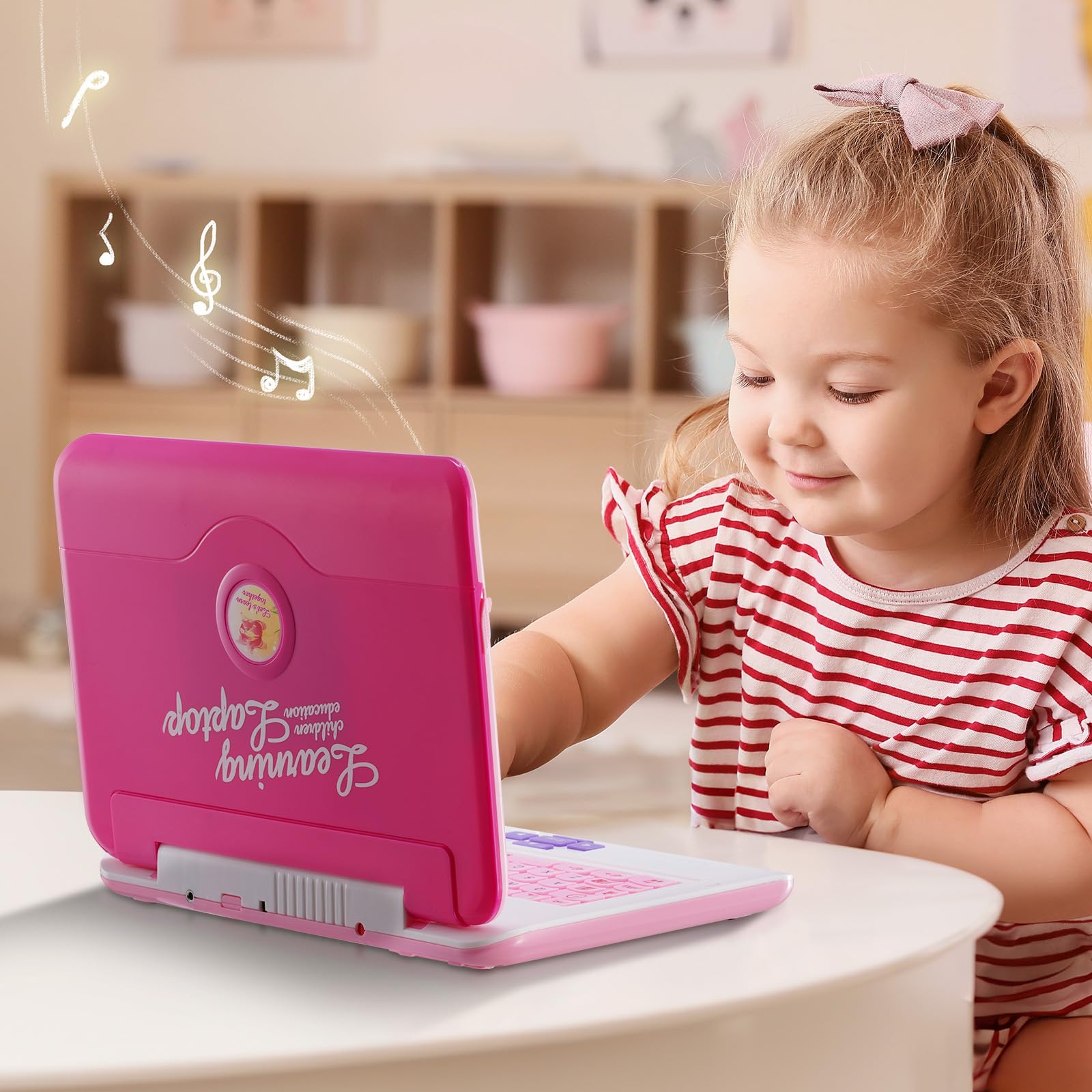 LESHITIAN Kids Laptop features 80 learning activities across key subjects