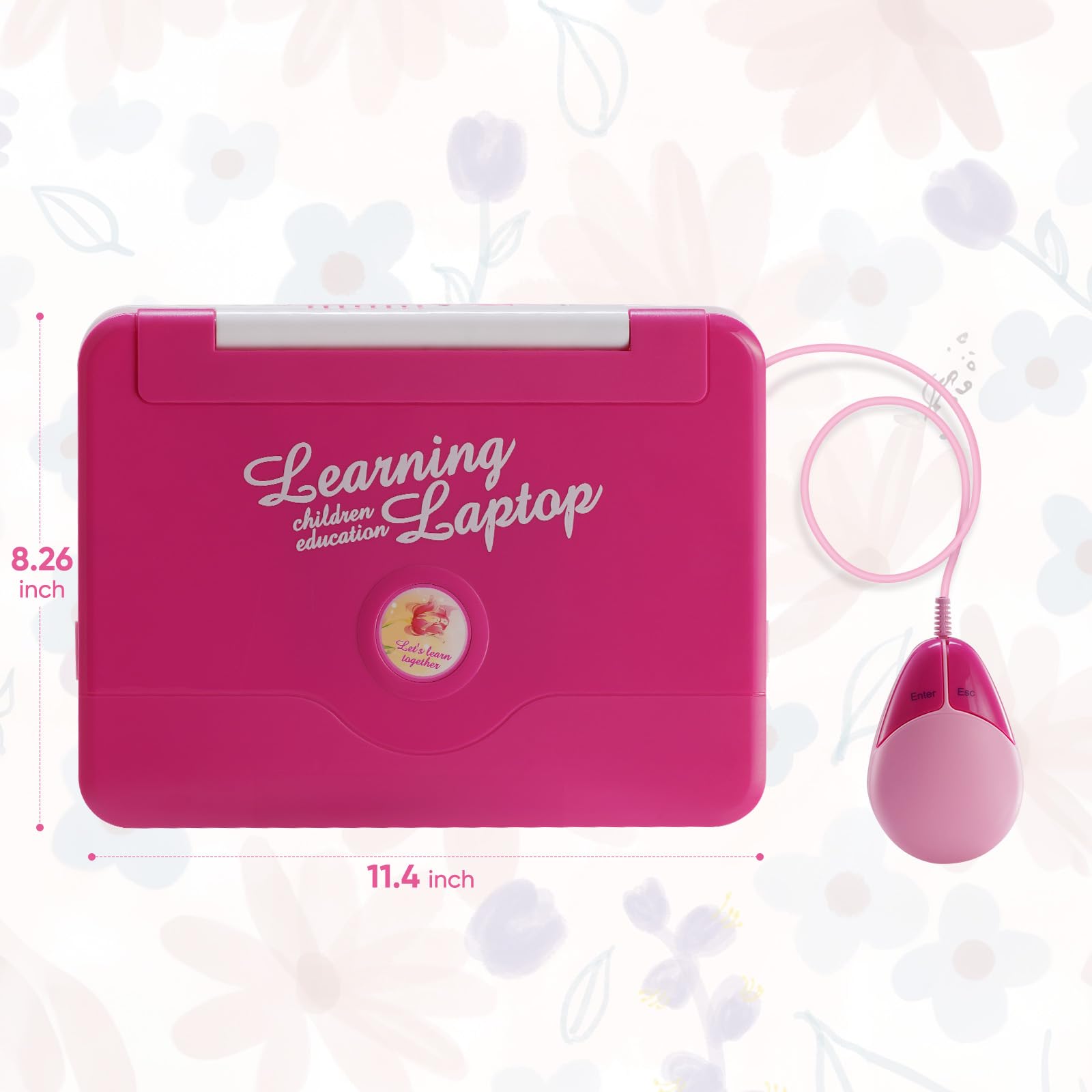 LESHITIAN Kids Laptop dual-button mouse boosts fine motor skills