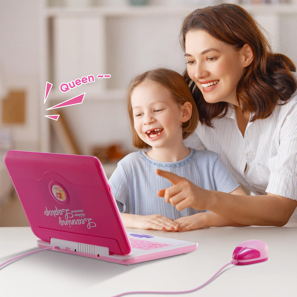 LESHITIAN Kids Laptop ergonomic design for comfortable learning sessions