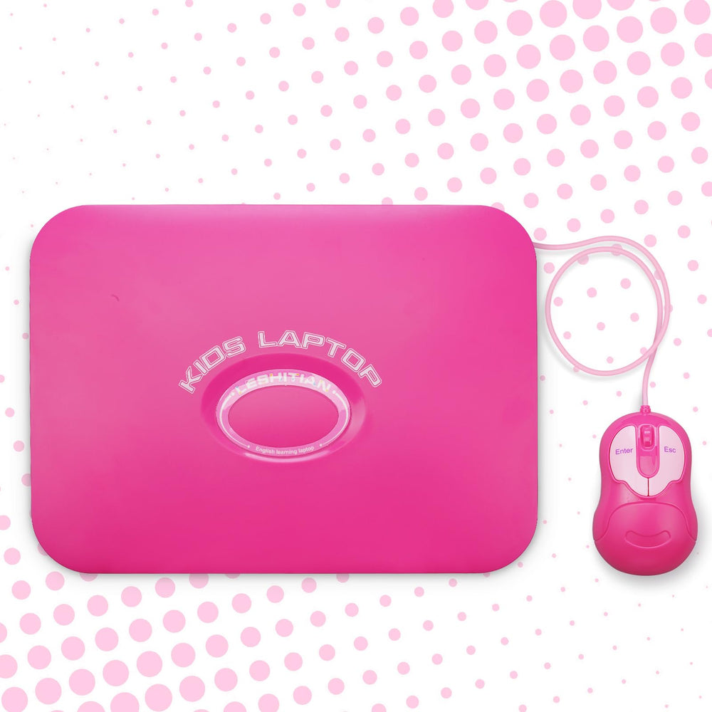 LESHITIAN Kids Laptop real keyboard for familiarizing with button layout