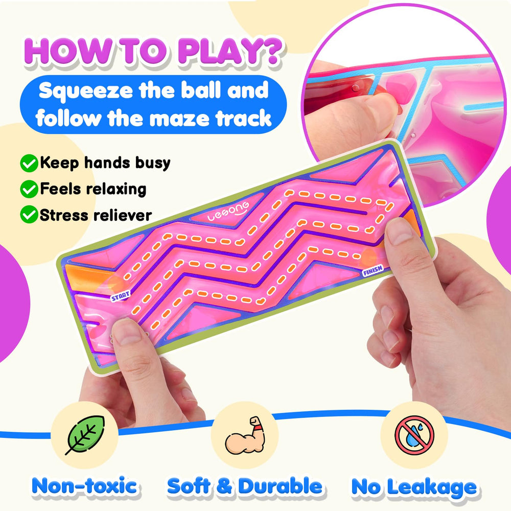 Lesong gel-filled ball highlighting tactile feedback for soothing sensory play.