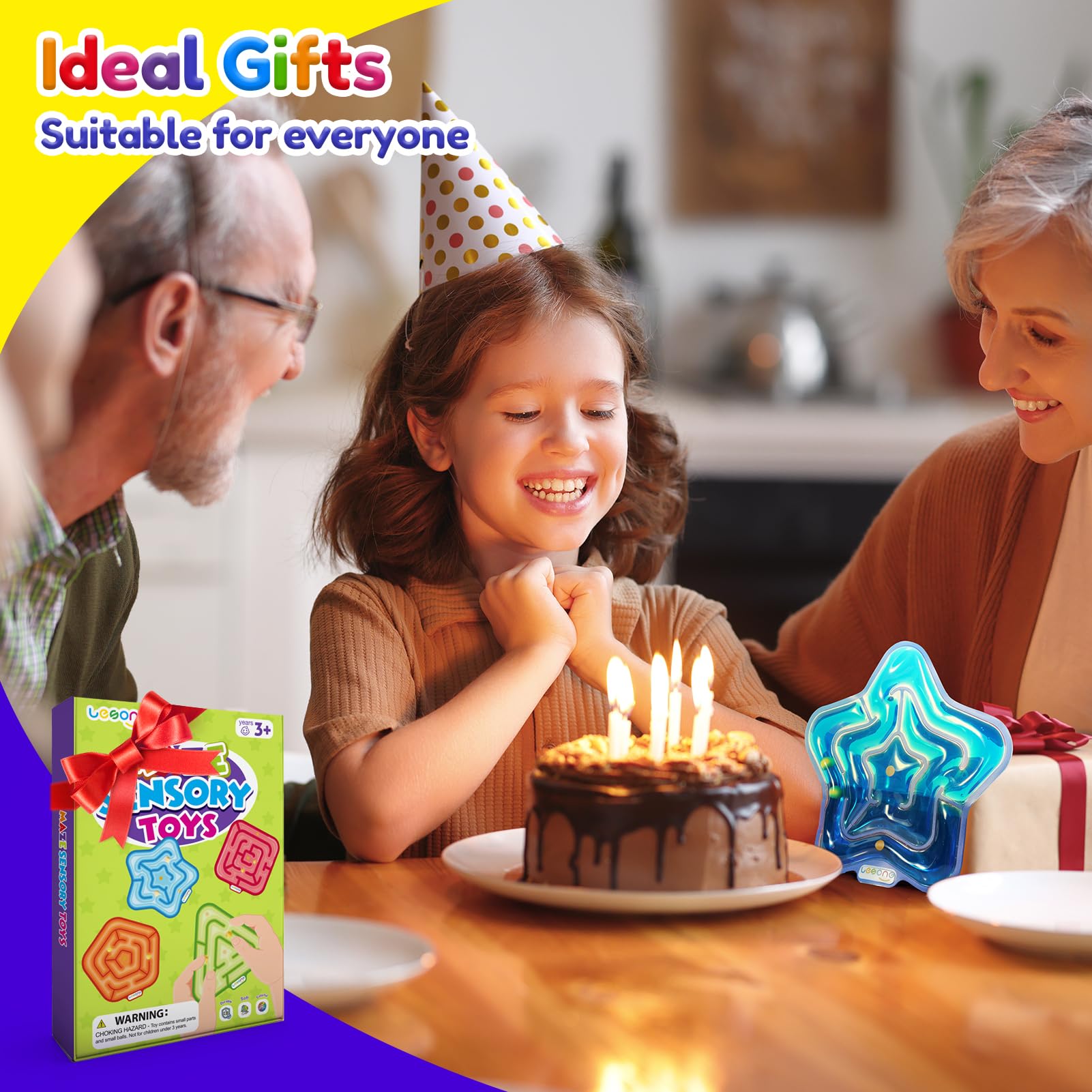 Lesong leakproof durable fidget keeps play quiet during group activities.