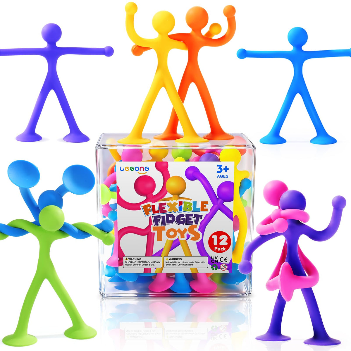 LESONG bendable figure close-up for calm focus during play