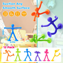 LESONG suction cup base keeps toy on desk for hands-free focus
