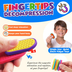 Lesong slider close-up: smooth, bumpy, and rough textures for tactile exploration.