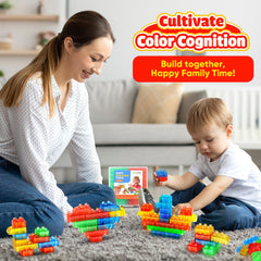 Lesong storage case keeps play organized for easy cleanup and travel.