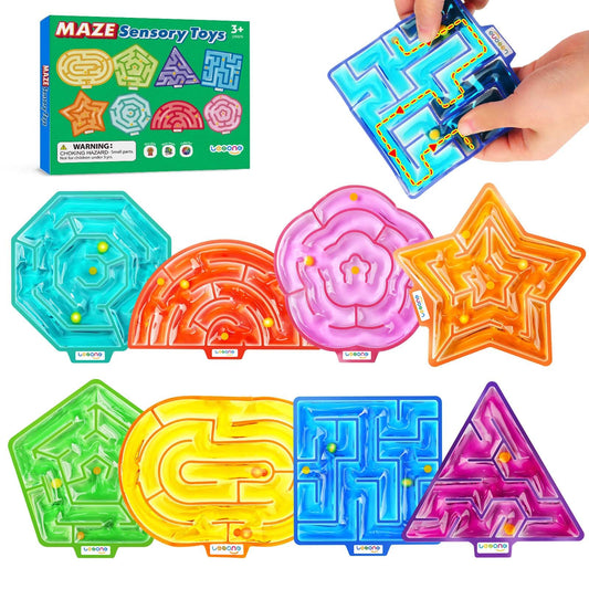 Lesong sensory toy maze balls provide tactile engagement to improve focus and calm during classroom time.