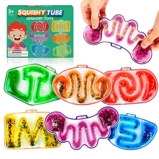 LESONG Sensory Tube maze gush calms with visual and tactile focus.