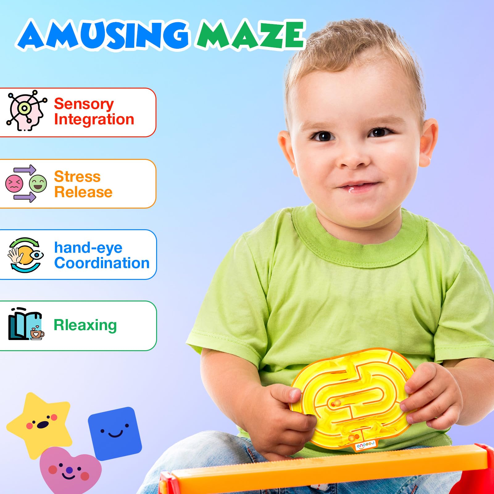 LESONG travel-friendly sensory toy aids on-the-go focus and calm.