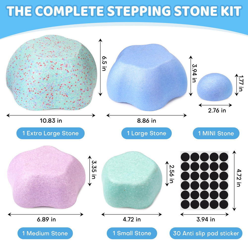 LESSETI durable-non-toxic-stones ensure safe, long-lasting fun.