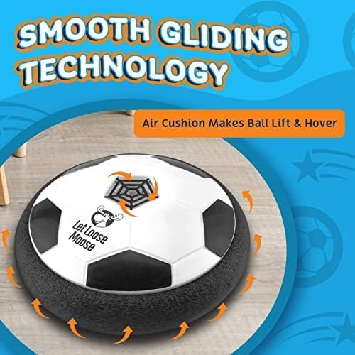Let Loose Moose hover soccer ball set includes one ball