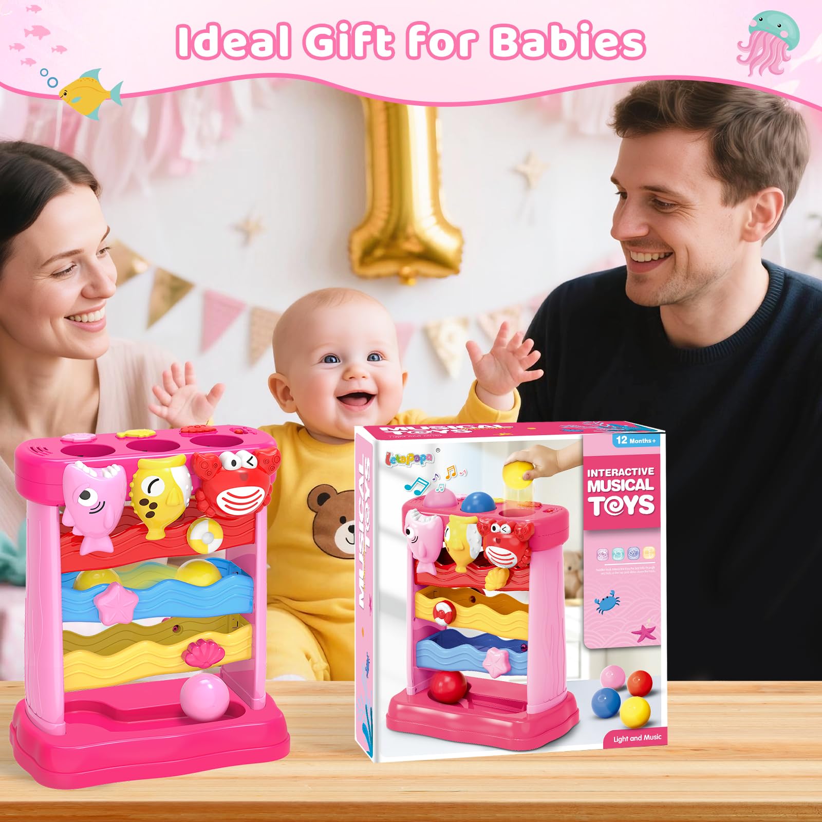 Letapapa baby playtime scene showcases parent-child bonding during interactive sessions.