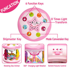 Letapapa Tummy Time Light-Up Toy provides soothing lights to attract baby's attention.