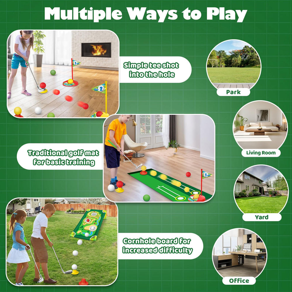 Letapapa eight-balls set provides extended practice time.