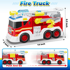 Letapapa fire truck realistic sounds and lights enhance rescue roleplay