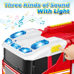 Letapapa fire truck road sign accessories teach traffic safety