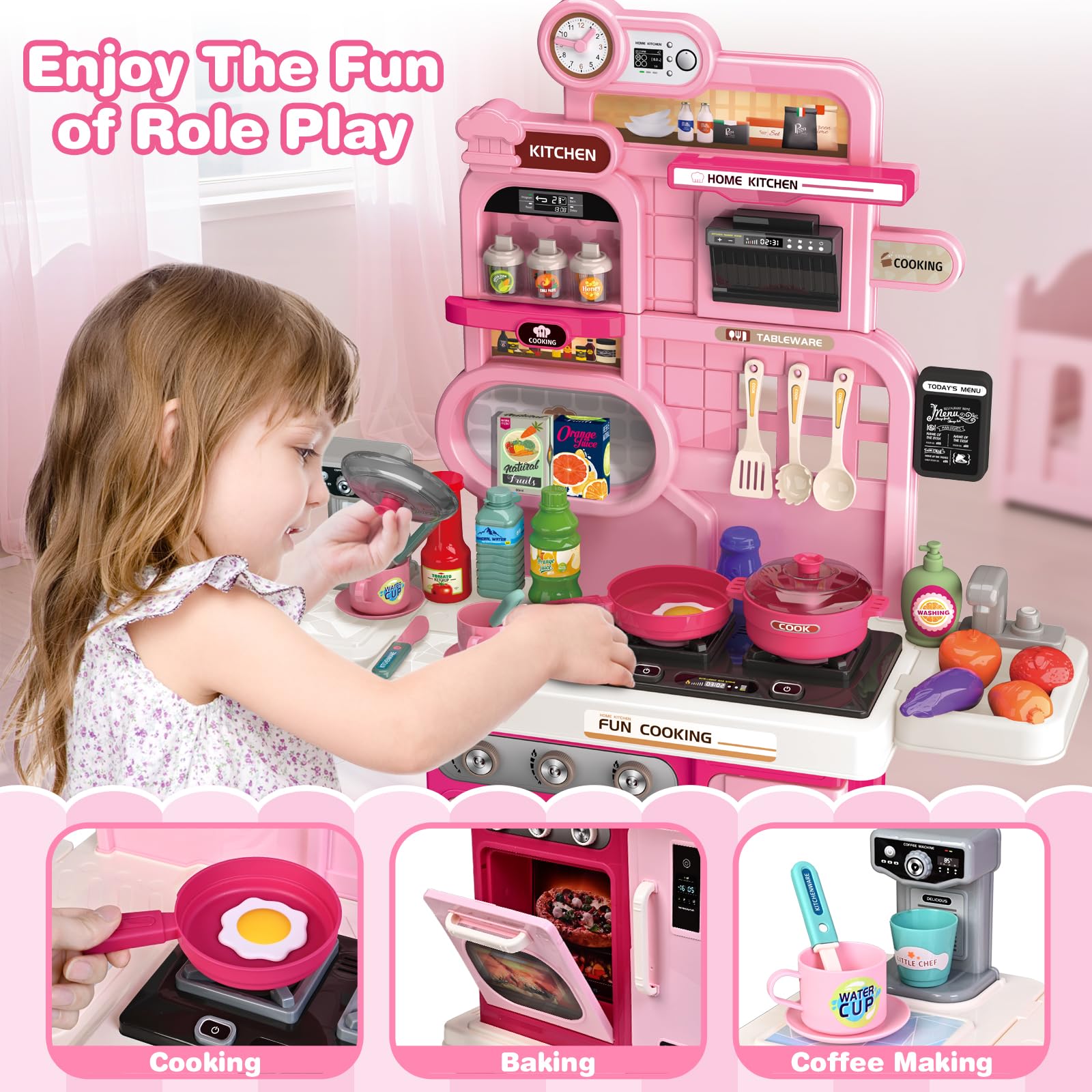 Letapapa collection of play foods and cookware fuels imaginative meals.