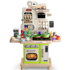 Letapapa play kitchen immersive stove with lights and sounds for interactive pretend cooking
