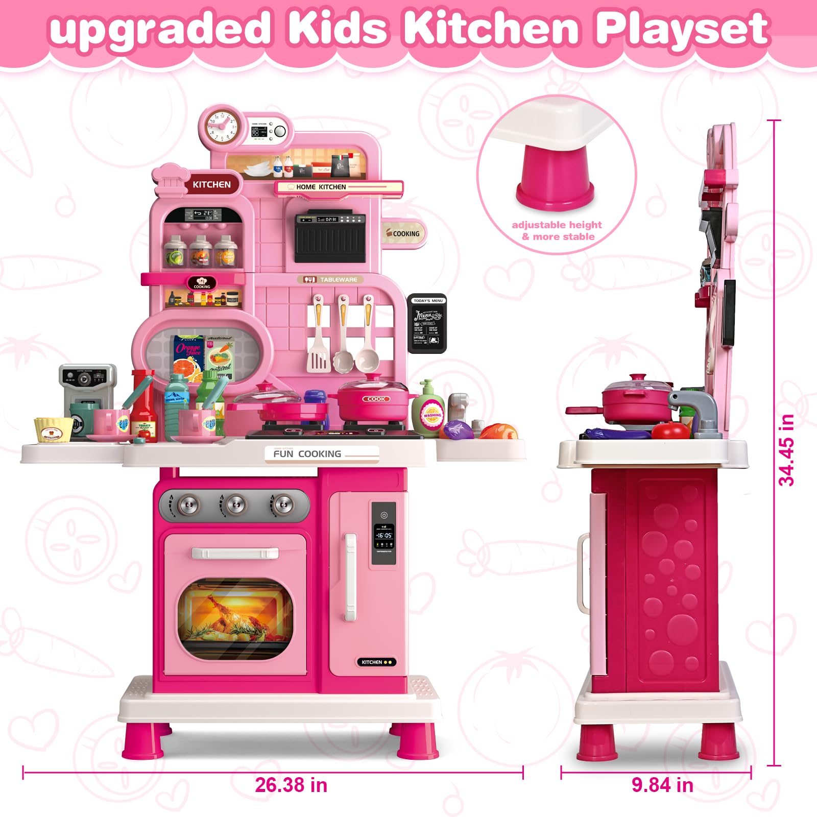 Letapapa kitchen roleplay boosts creativity and social interaction skills.