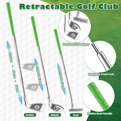 Letapapa putting-mat for practicing short strokes and aiming accuracy.
