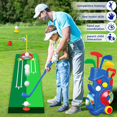 Letapapa putting mat kit to practice indoor golf fun.