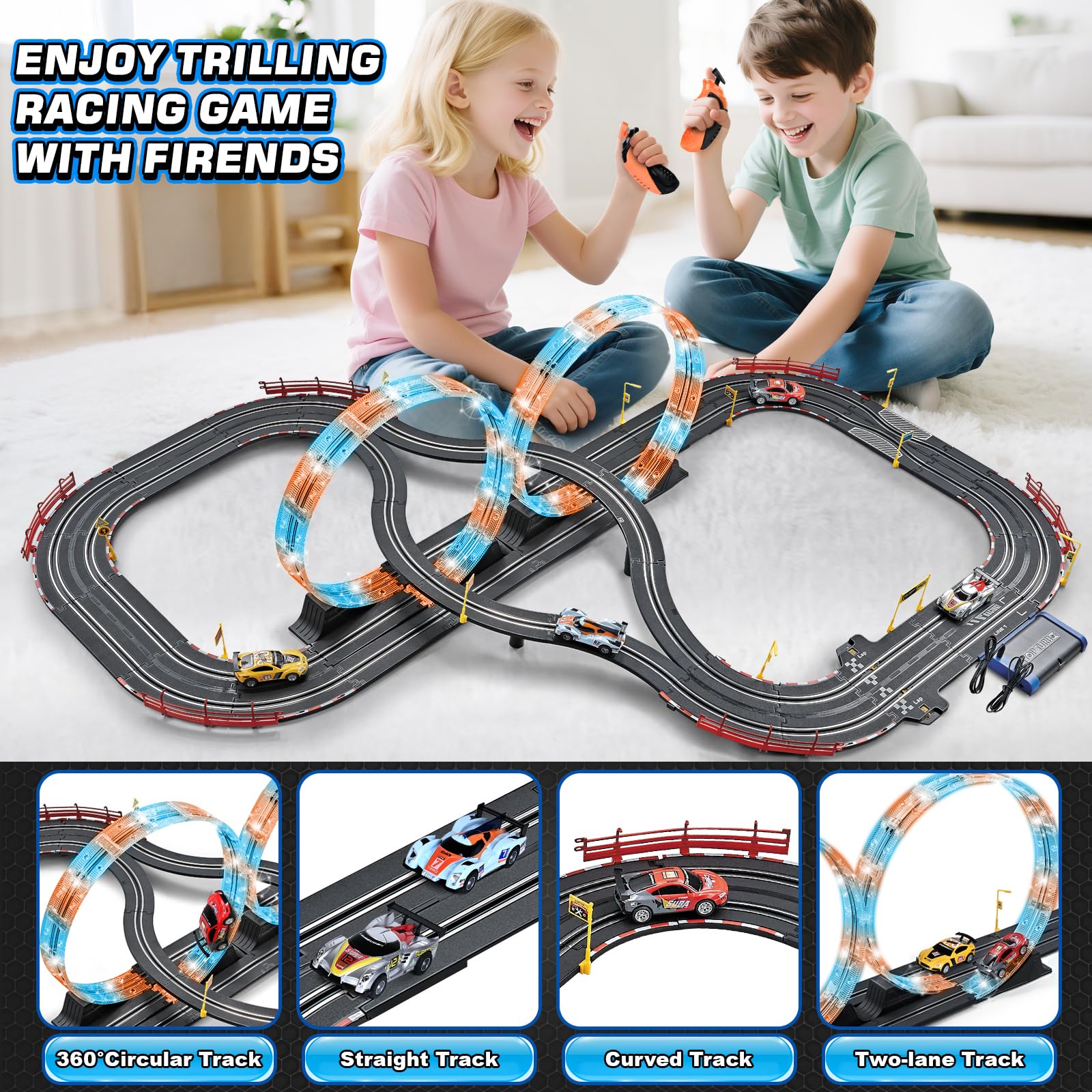 Letapapa lap counter display tracking real-time results during races.