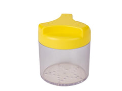 Leticia's Corner water-hole canisters offer sprinkler-like sensory play in bath time.