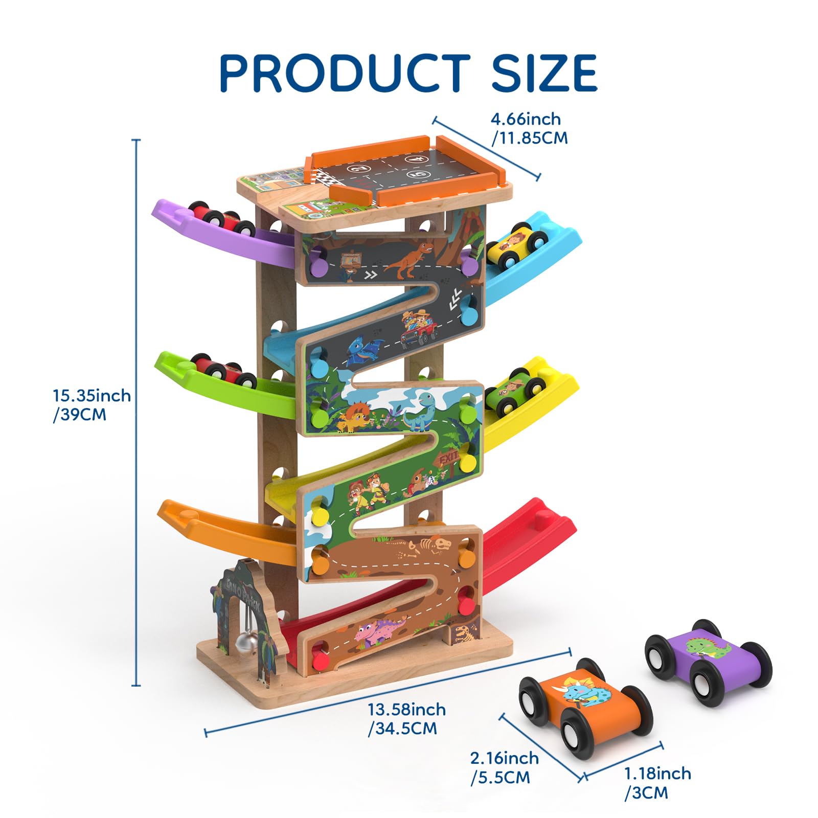 Letoiz FSC certified wood emphasizes sustainable, responsibly sourced playtime.