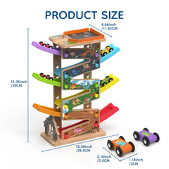 Letoiz FSC certified wood emphasizes sustainable, responsibly sourced playtime.