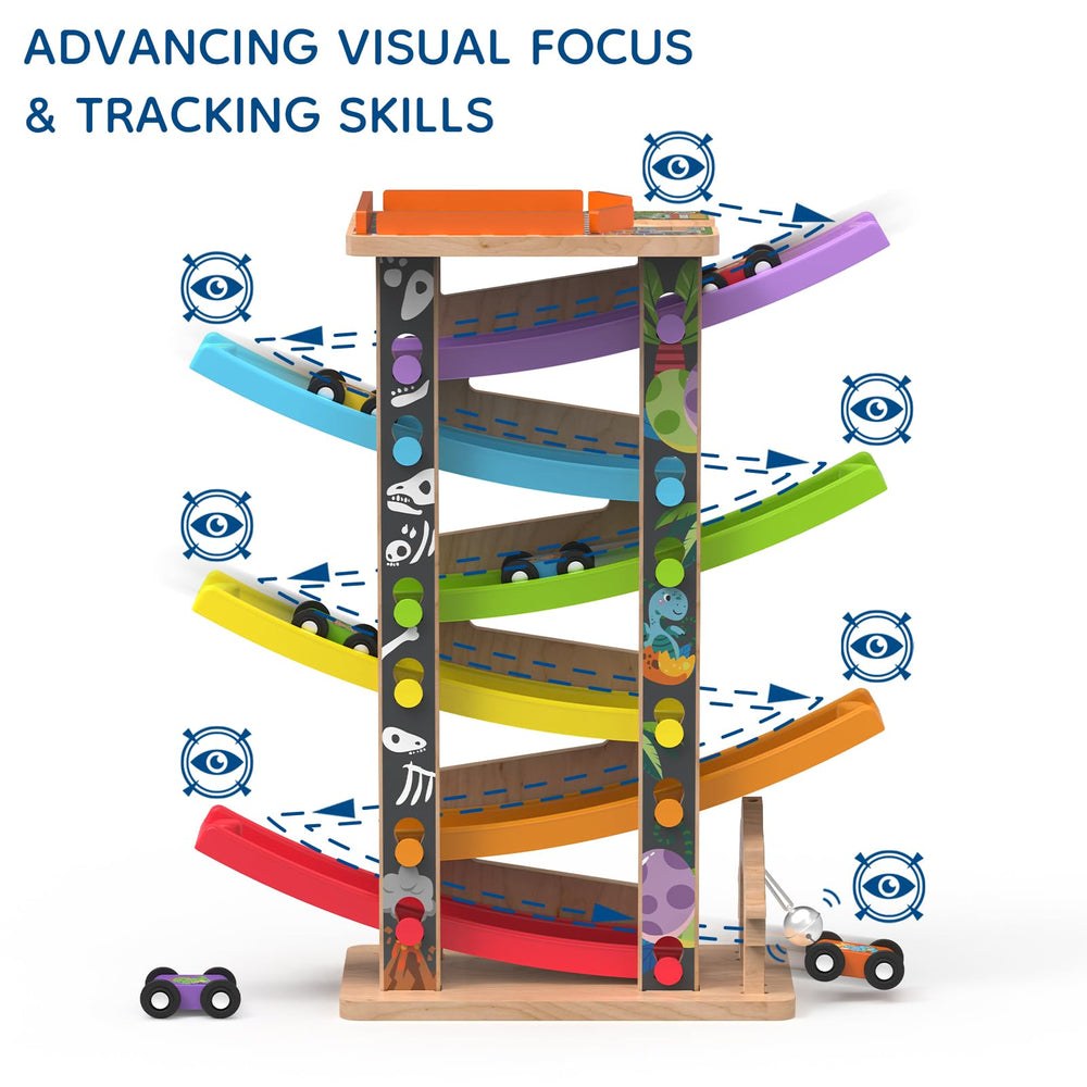 Letoiz safe wooden toy materials feature smooth surfaces for toddler exploration.