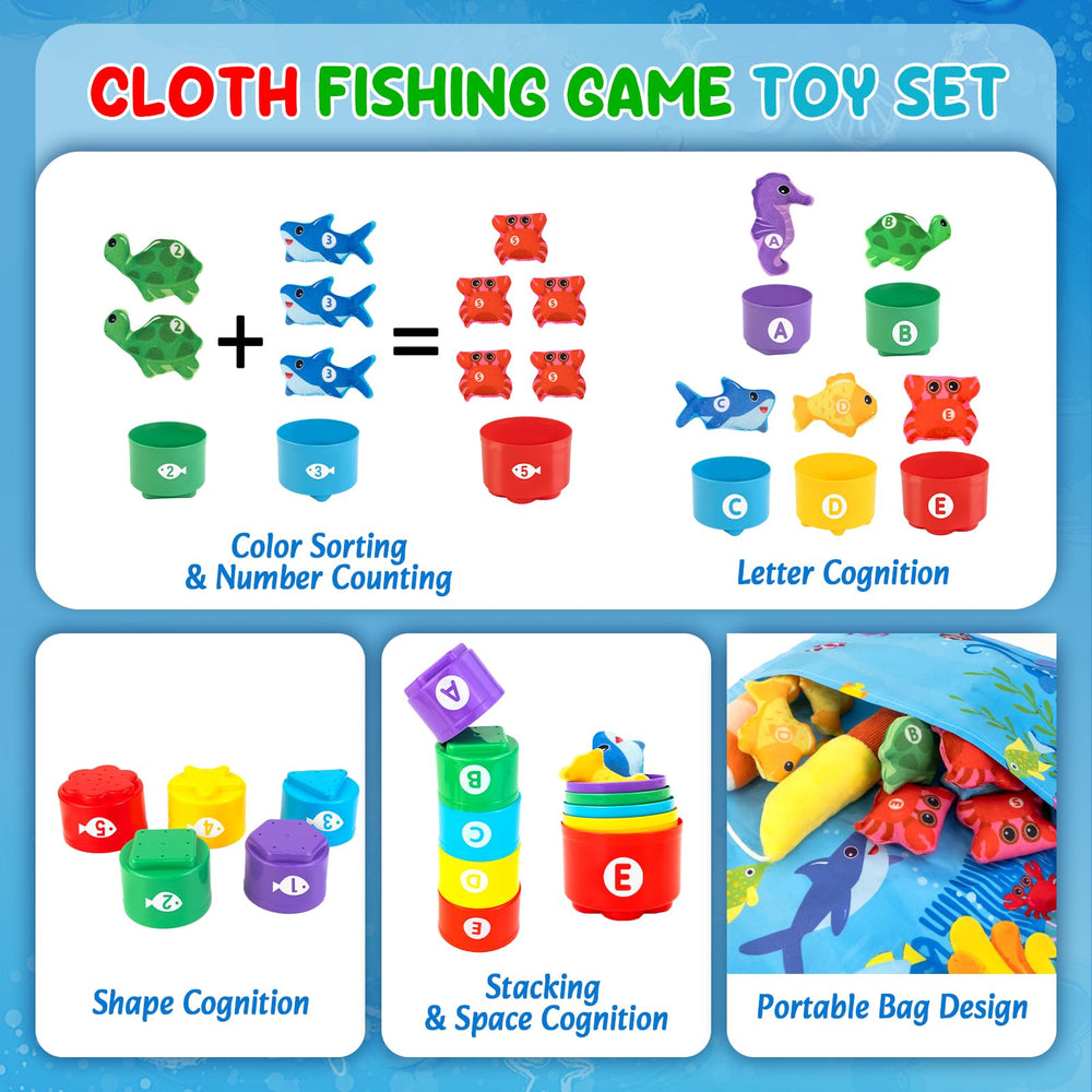 Letoya stackable cups support sorting and size differentiation during play