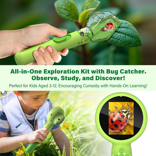LEUOA bug catcher kit enabling close study of tiny insects
