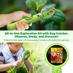 LEUOA bug catcher kit enabling close study of tiny insects