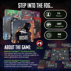 Level 99 Games Dead by Daylight components spread for quick setup