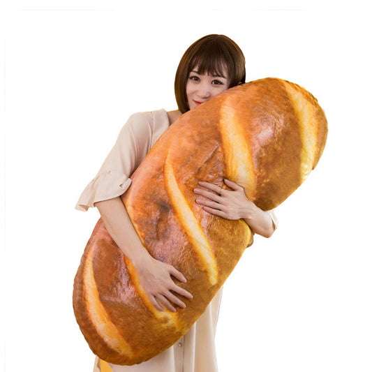 Levenkeness bread plush close-up highlights soft plush fabric and premium PP cotton fill.