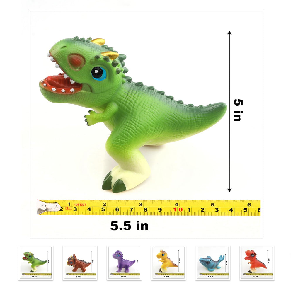 LEWAN Dino Adventure Crew Violet Brachiosaurus figure inspires exploration and gentle hugs