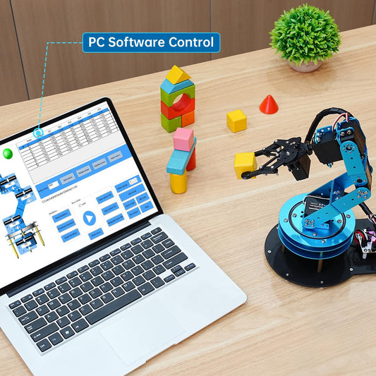 LewanSoul LeArm robotic-arm-gripper enables secure picking and placing tasks.