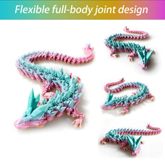 LEWELLRY articulated dragon joints enabling dynamic posing options