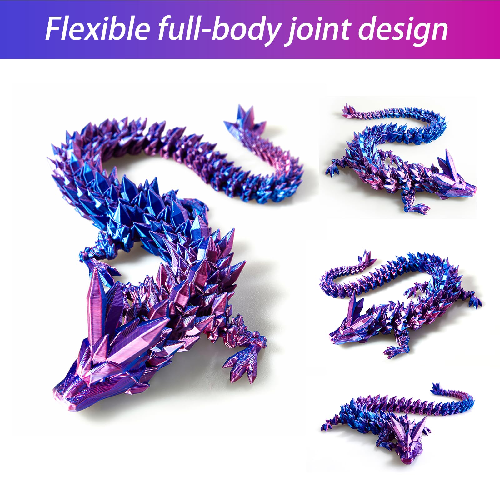 LEWELLRY articulated hinge joints enable twisting and posing