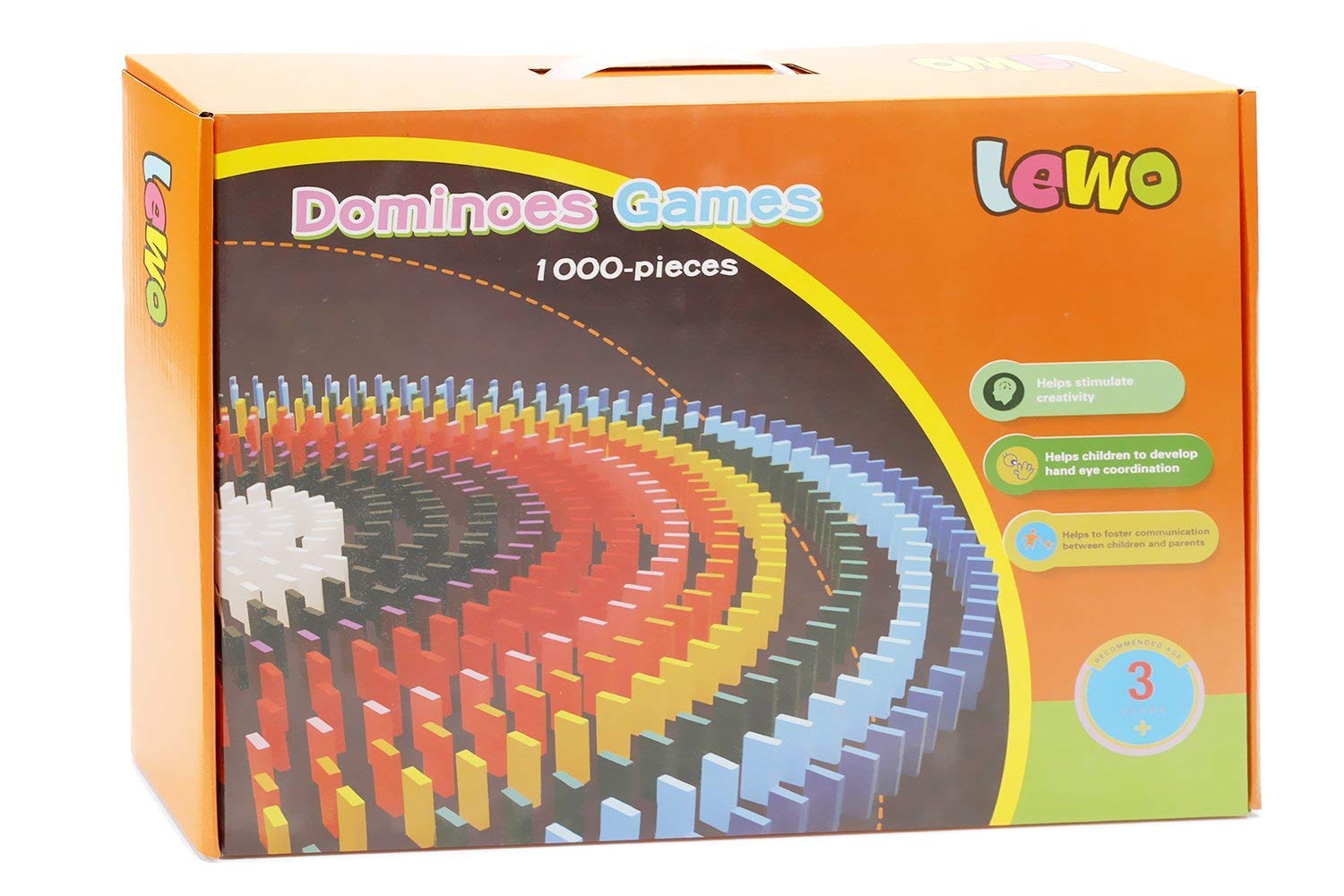 Lewo dominoes classroom-friendly setup supporting collaborative math games.